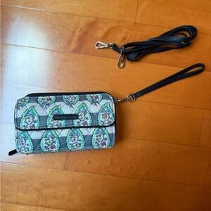 Vera Bradley Wristlet/Crossbody Wallet